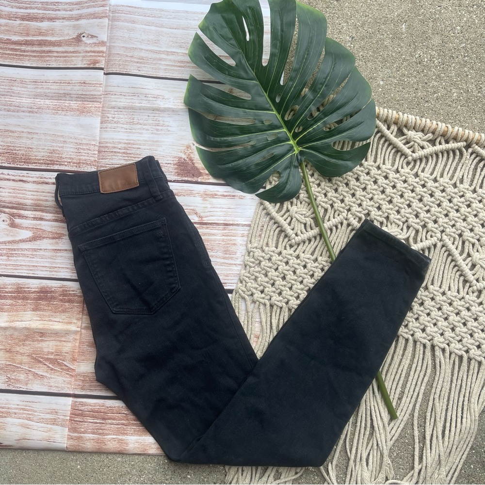 Madewell Black Skinny Jeans Size 26